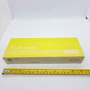 Vintage Ideal School Supply Co Subtraction Flash Cards No 7787 Classroom
